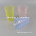 Promotional colorful plastic juice cups